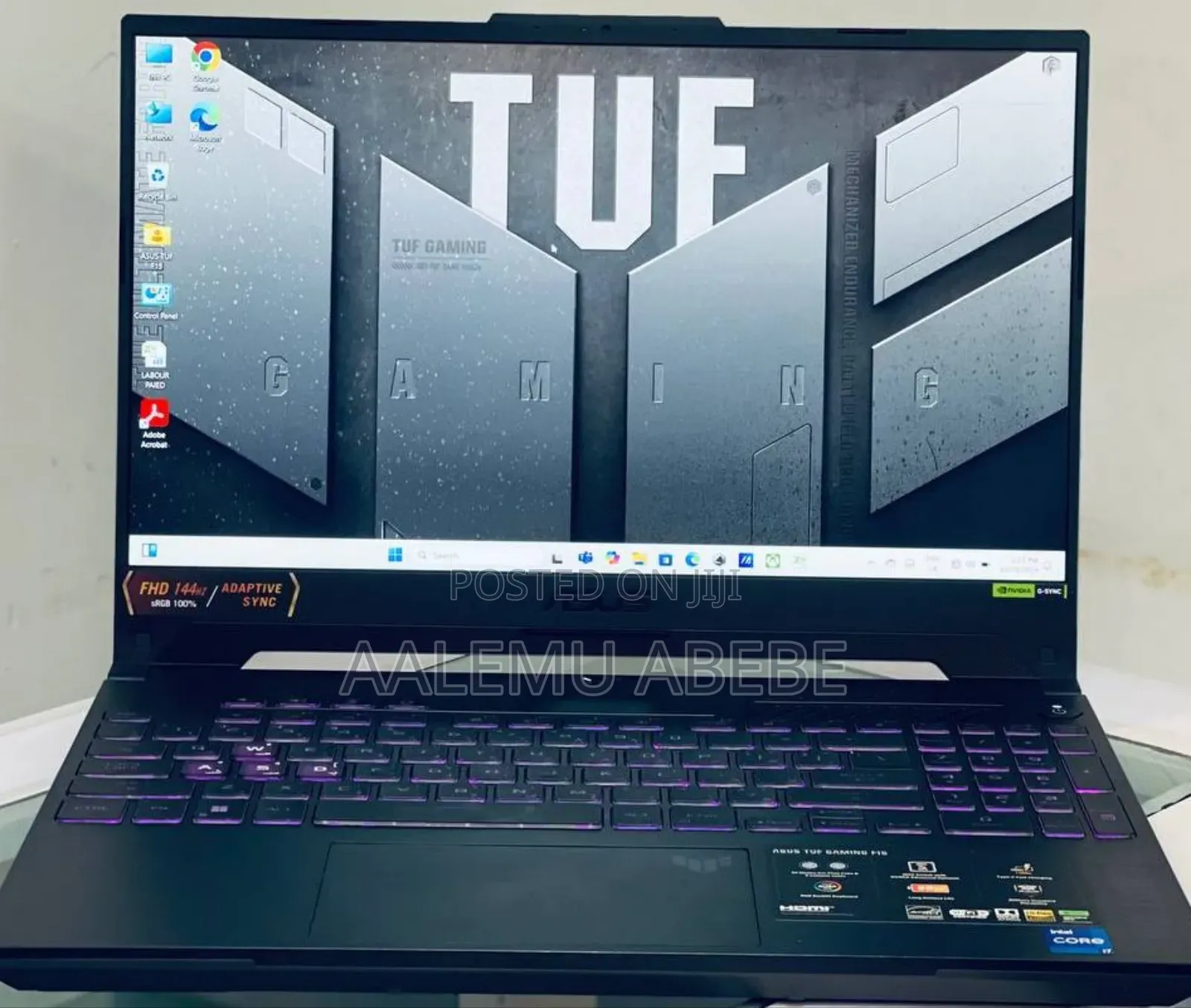 New Laptop Asus TUF Gaming A15 16GB Intel Core I7 SSD 1T