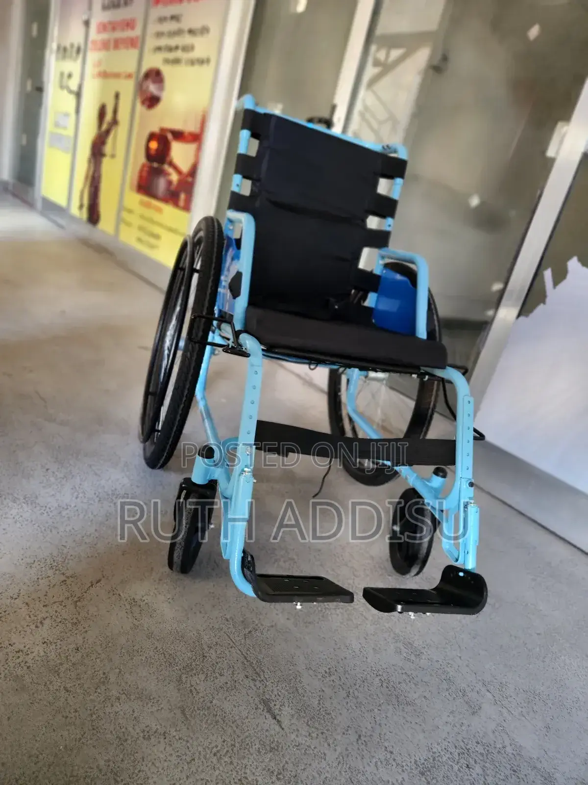 Wheelchair Brand New Very Strong Stainless Medical Wheelchar