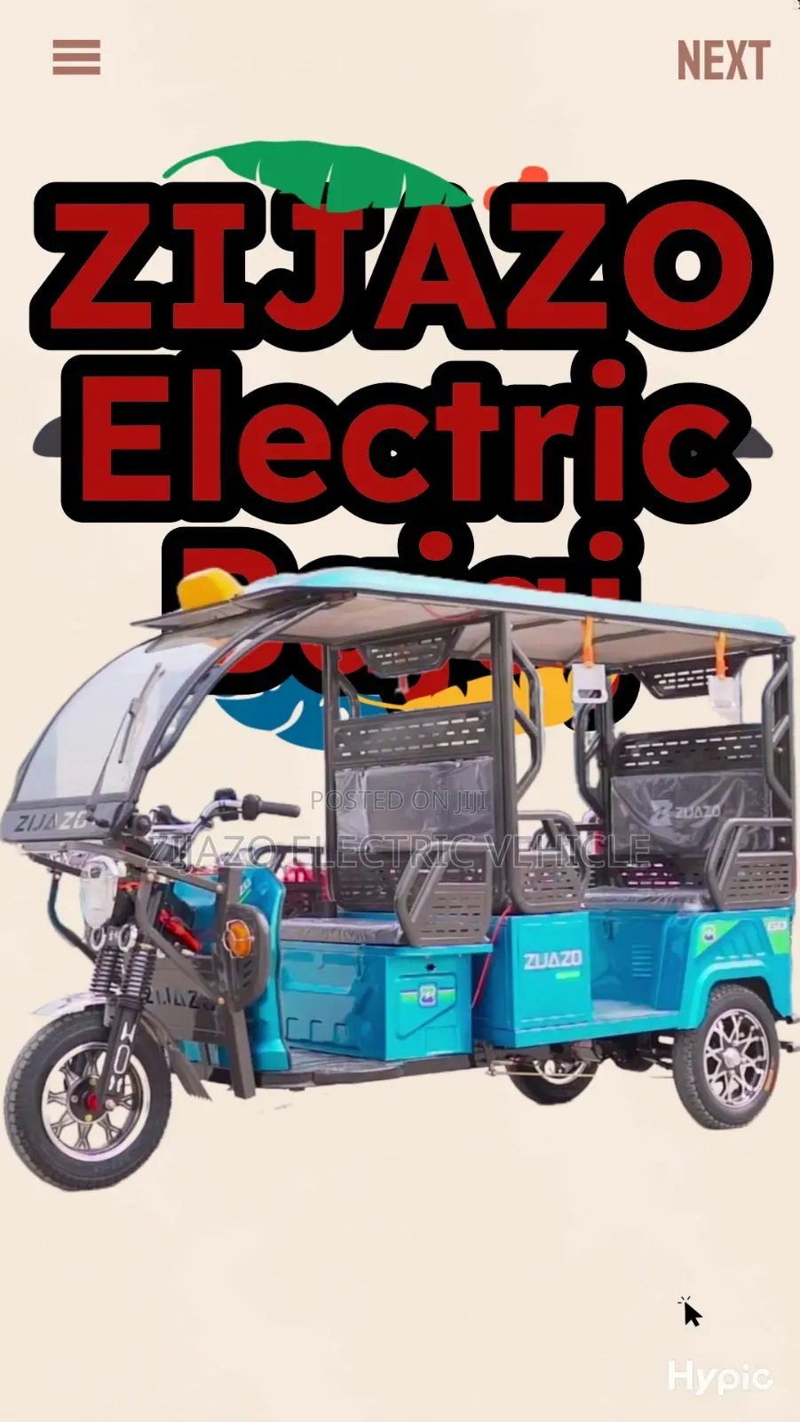 New Bajaj 2024 Blue