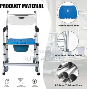 Commode – Comfortable, Durable Lightweight Mobility Aid