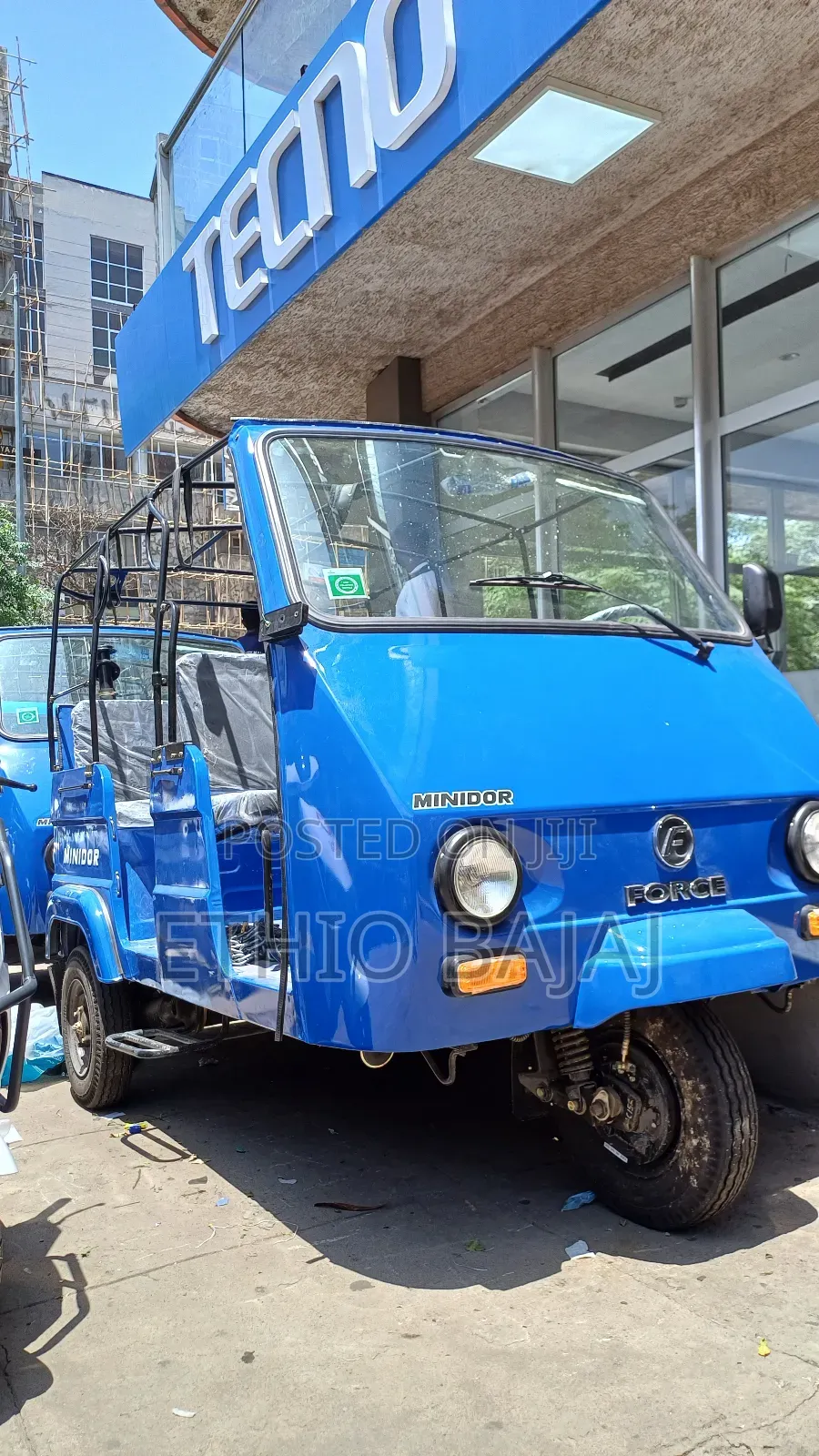 New Bajaj 2024 Blue