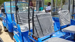 New Bajaj 2024 Blue