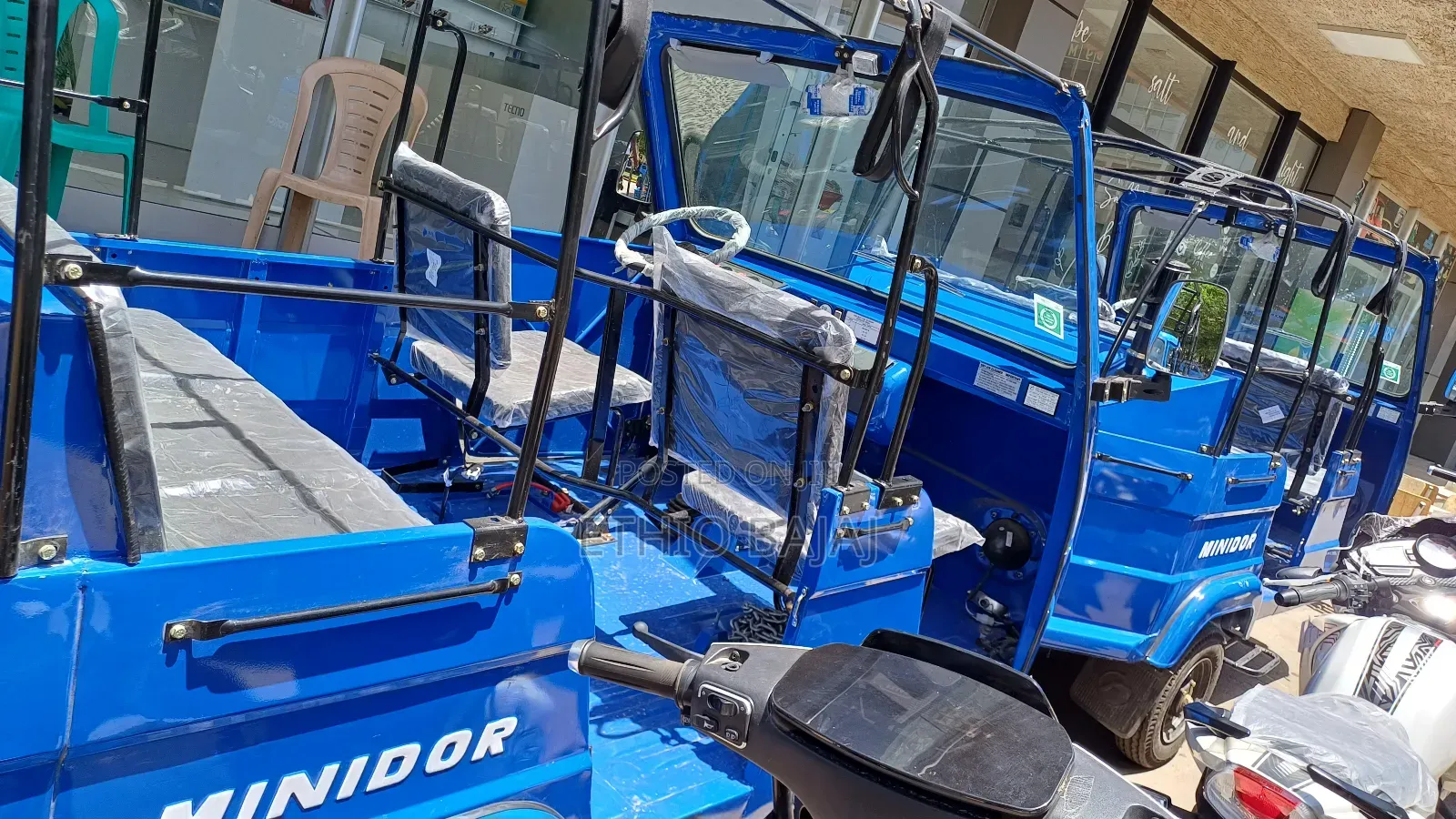 New Bajaj 2024 Blue