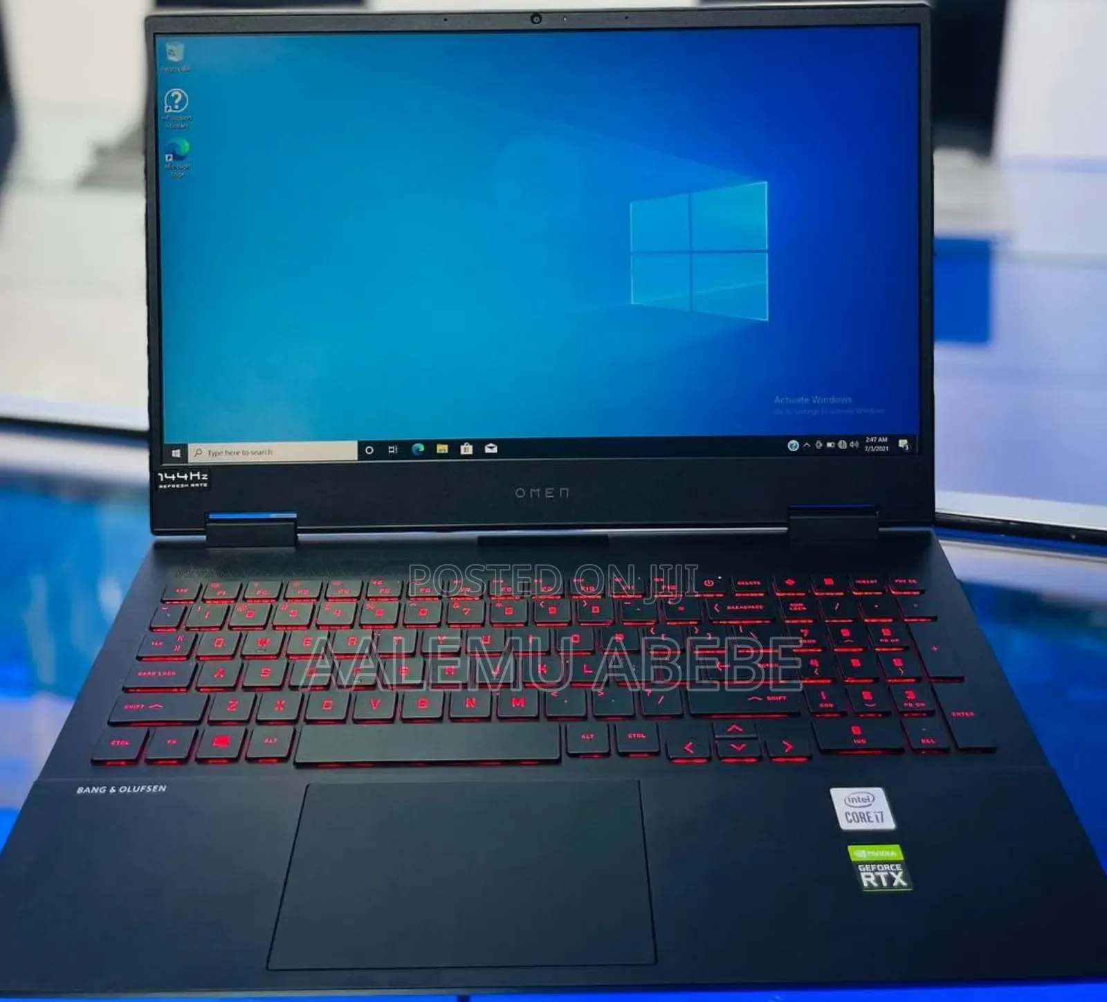 New Laptop HP Omen 15 16GB Intel Core I7 SSD 512GB