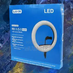 Portable 14-Inch Ring Light With Travel Bag