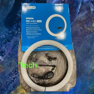 14-Inch Ring Light With Built-in Mirror for Makeup