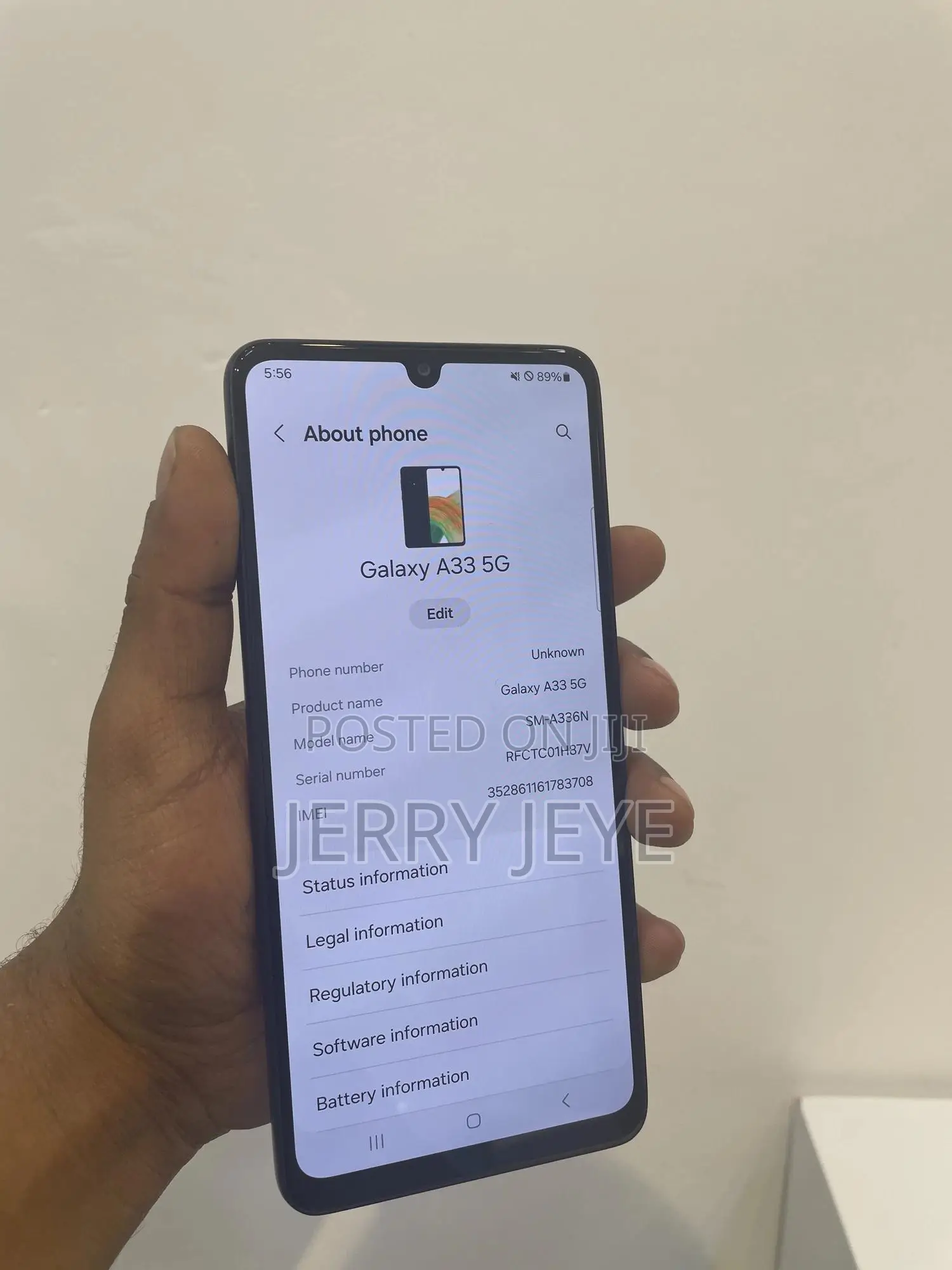 New Samsung Galaxy A33 5G 128 GB Black