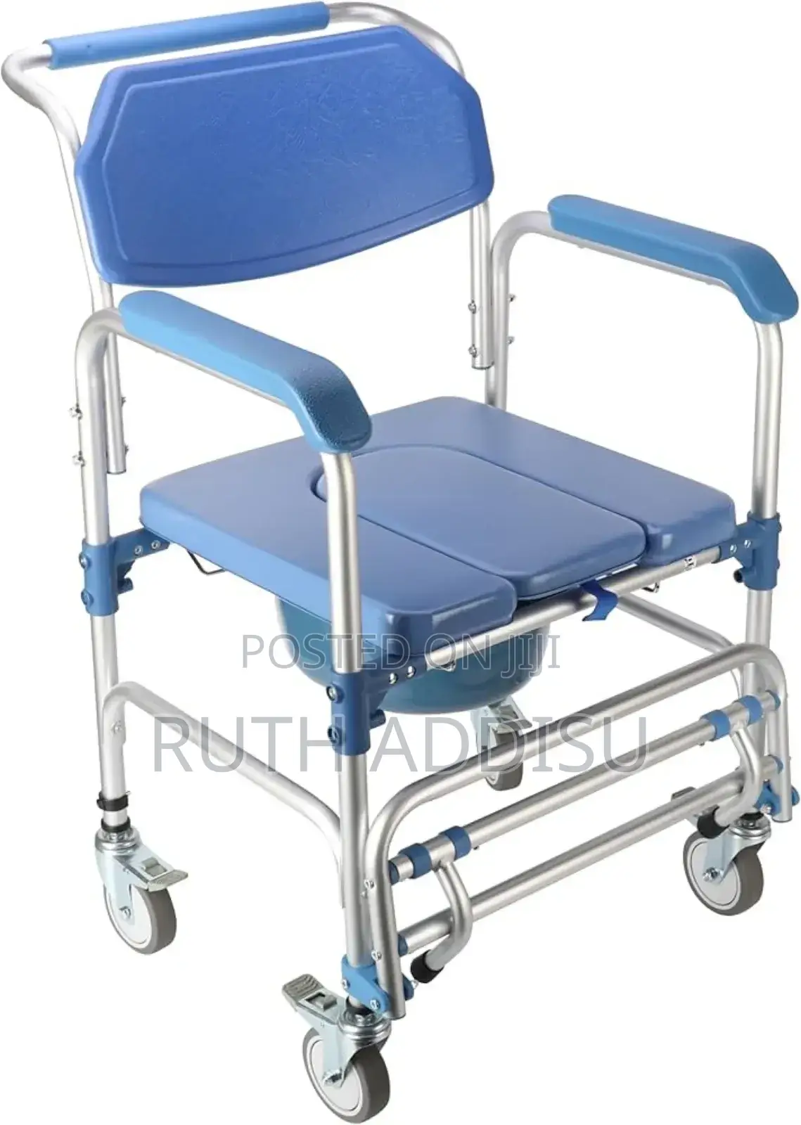 Commode Mini Wheel Chair Brand New0#Commod3 Wheel Chair