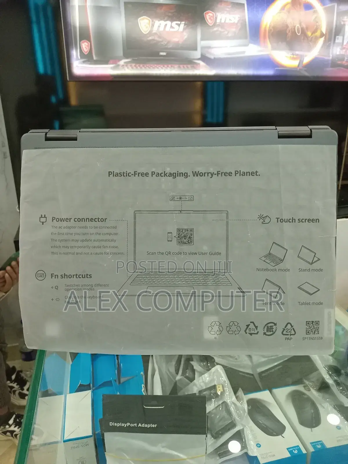 New Laptop Lenovo Yoga 7i 16GB Intel Core Ultra 7 SSD 1T
