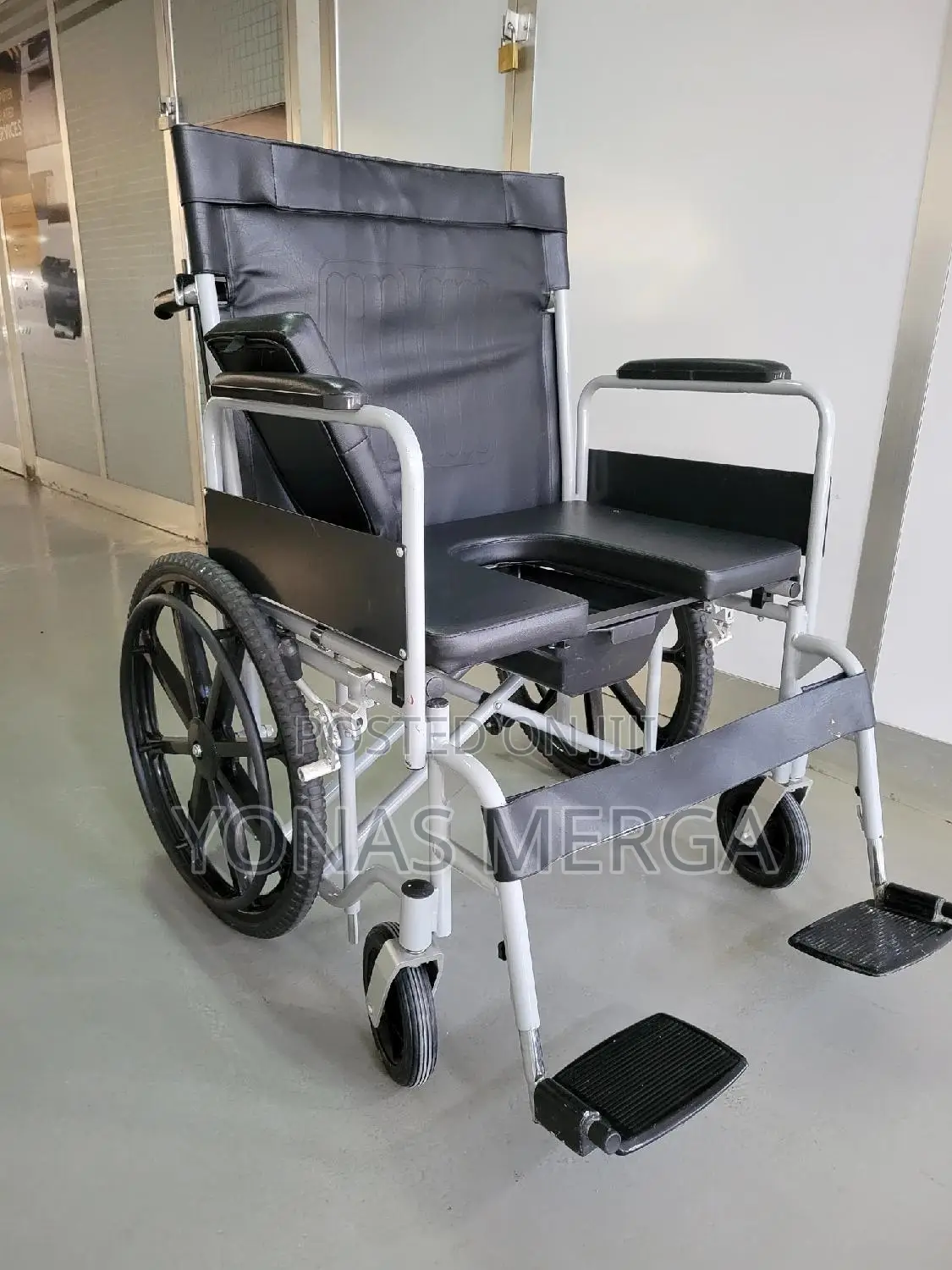 Commode Wheelchair for Heavy Person Patient፸黏wheelchair