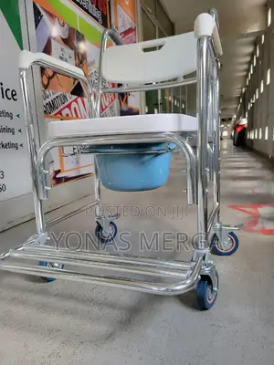 Wheel 3 in 1 Wheeled Toilet Seat፮崁commode Chair0፩potty Chair