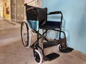 Wheelchair Almunium Leather Seat Wheelchair Brand New Folded