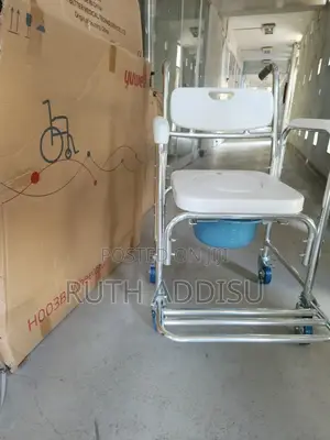 Commode Wheel Chair Removable Popo Commode Wheel Chair New
