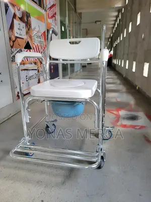 4 Wheel Brakes(360°)/Mobile Toilet፯哭shower Transport Chair