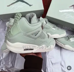 Original Air Jordan 4 ‘Seafoam Sail’ Men’S Shoes