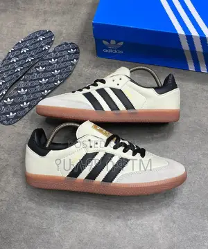 Original Adidas Samba Og ‘Cream White Sand Strata’ Shoes