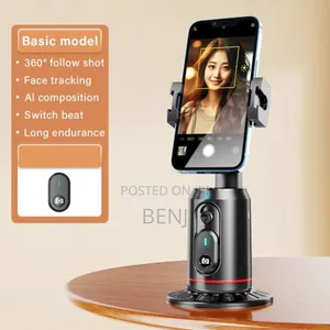 Q02 Auto 360 Smart Face Tracking Holder | Rc | Rechargable
