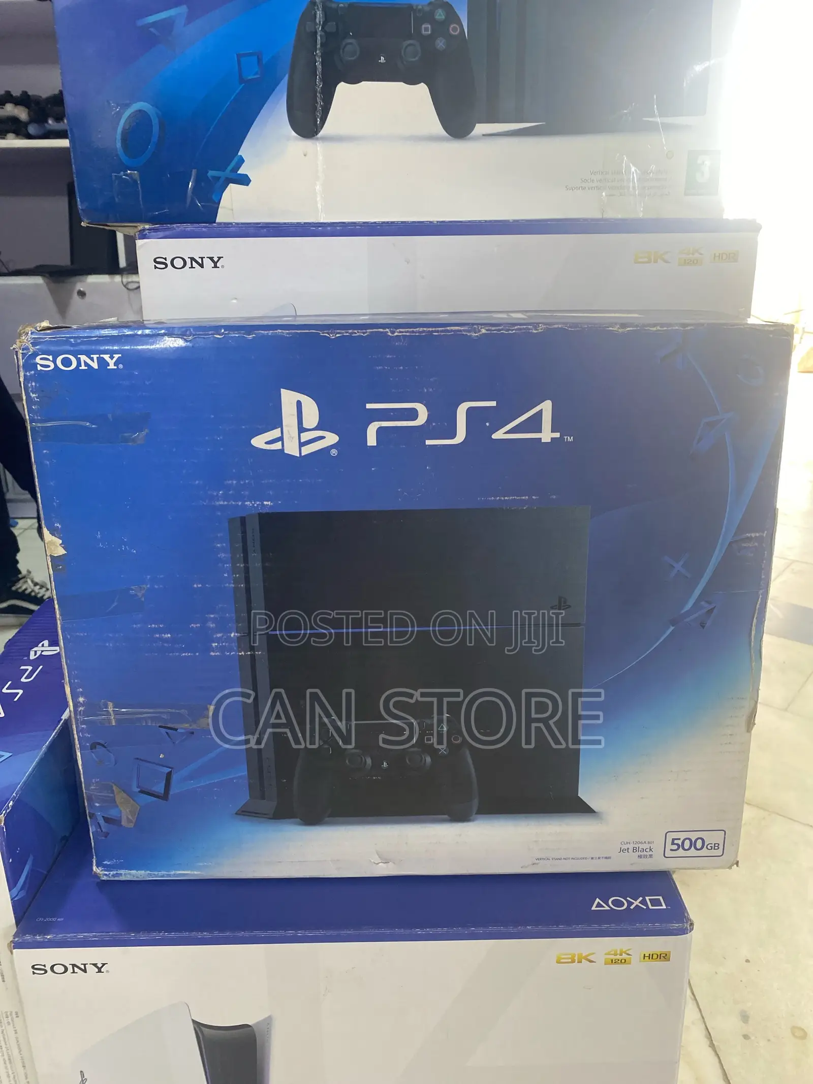 Ps4 Fat And 5 Games