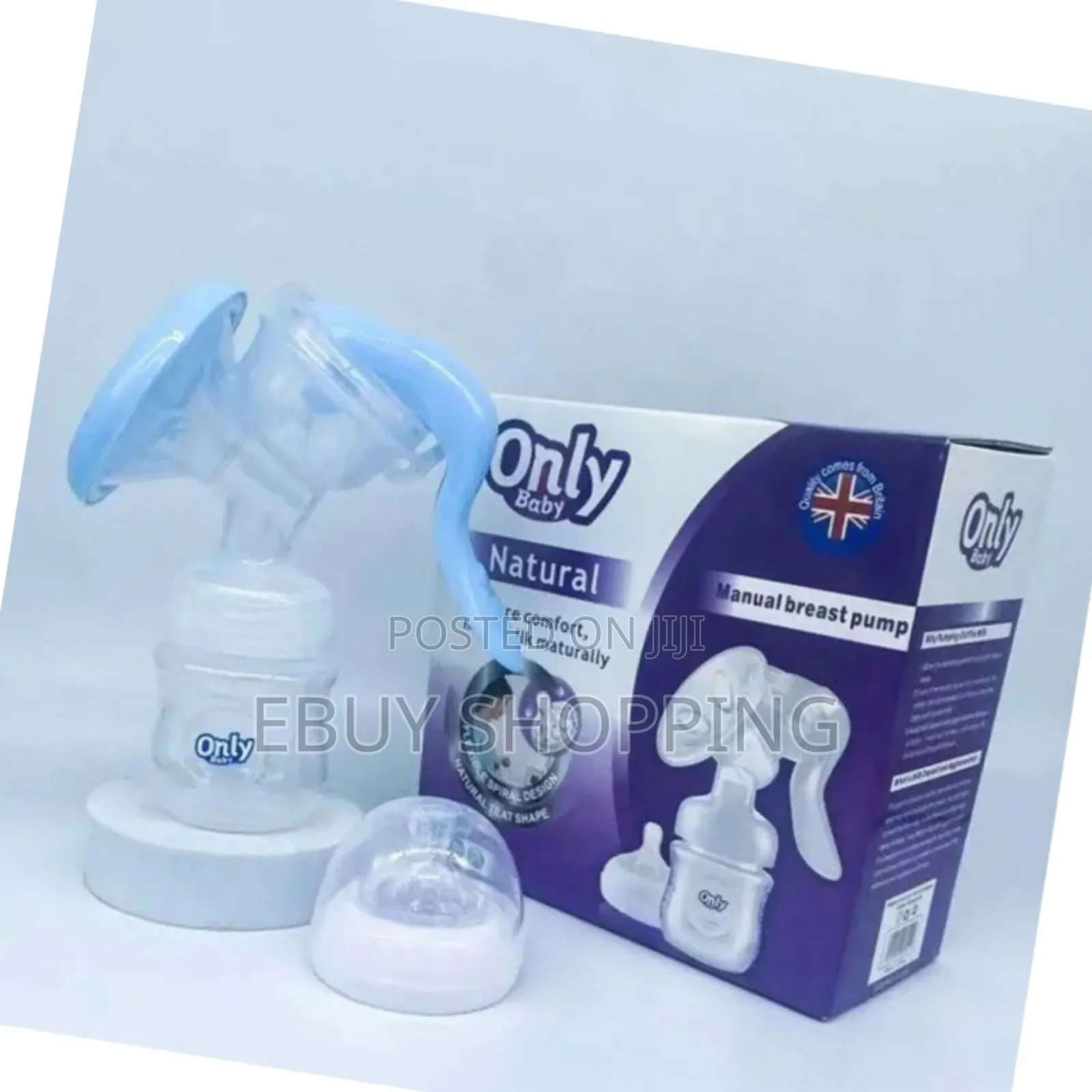 **Mini Manual Pump – Fits in Diaper Bags Purses**