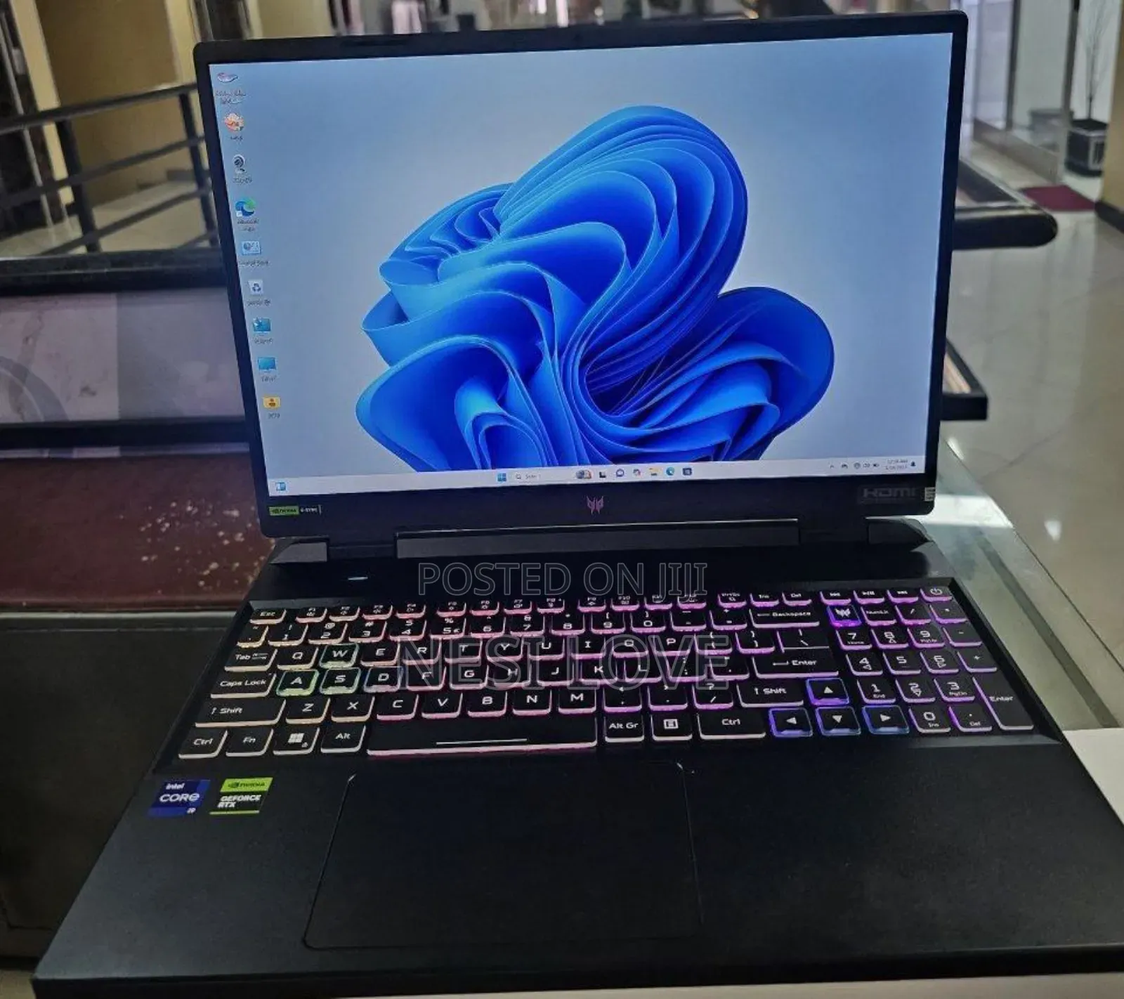 New Laptop Acer Predator Helios 300 16GB Intel Core i9 SSD 1T