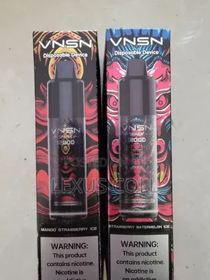 VNSN 12,000 Puff Rechargeable Free Delivery
