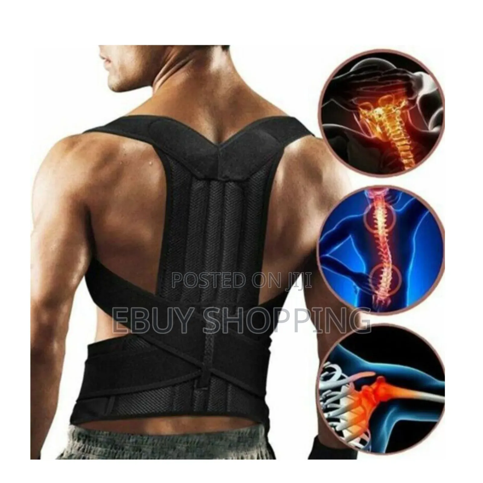 **Corrective Posture Belt – Ideal For Sitting Standing**