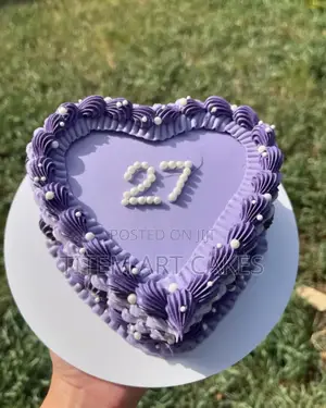 Heart Shape Sweet Cake
