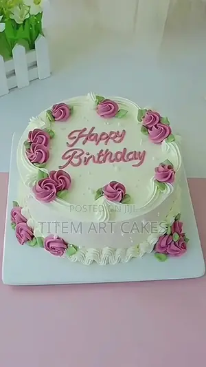 Rose Birthday Cake