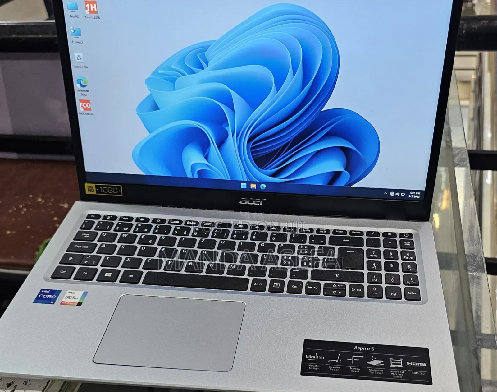 New Laptop Acer Aspire 3 16GB Intel Core I7 HDD+SSD 1T