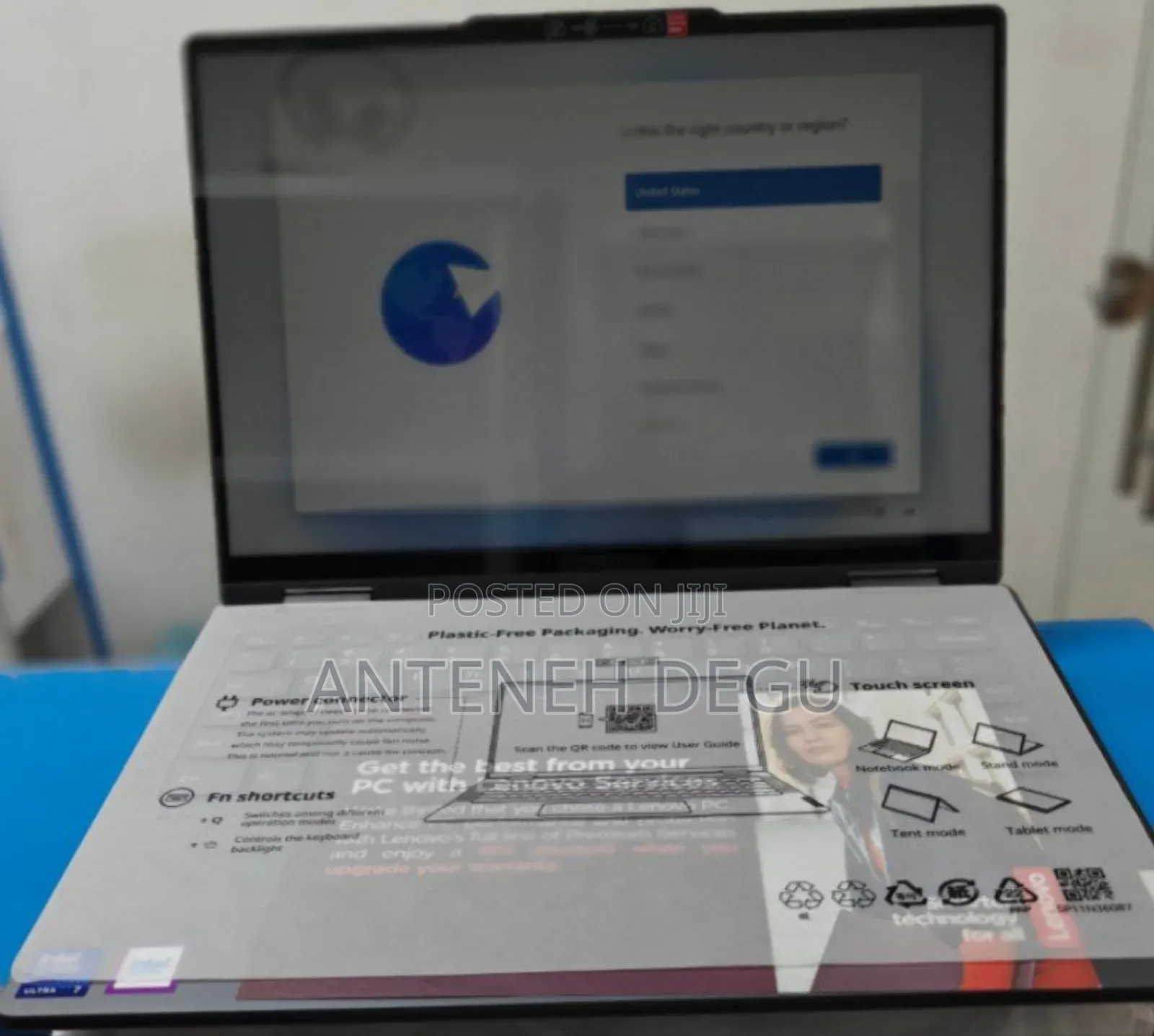 New Laptop Lenovo ThinkPad Yoga 16GB Intel Core Ultra 7 SSD 1T