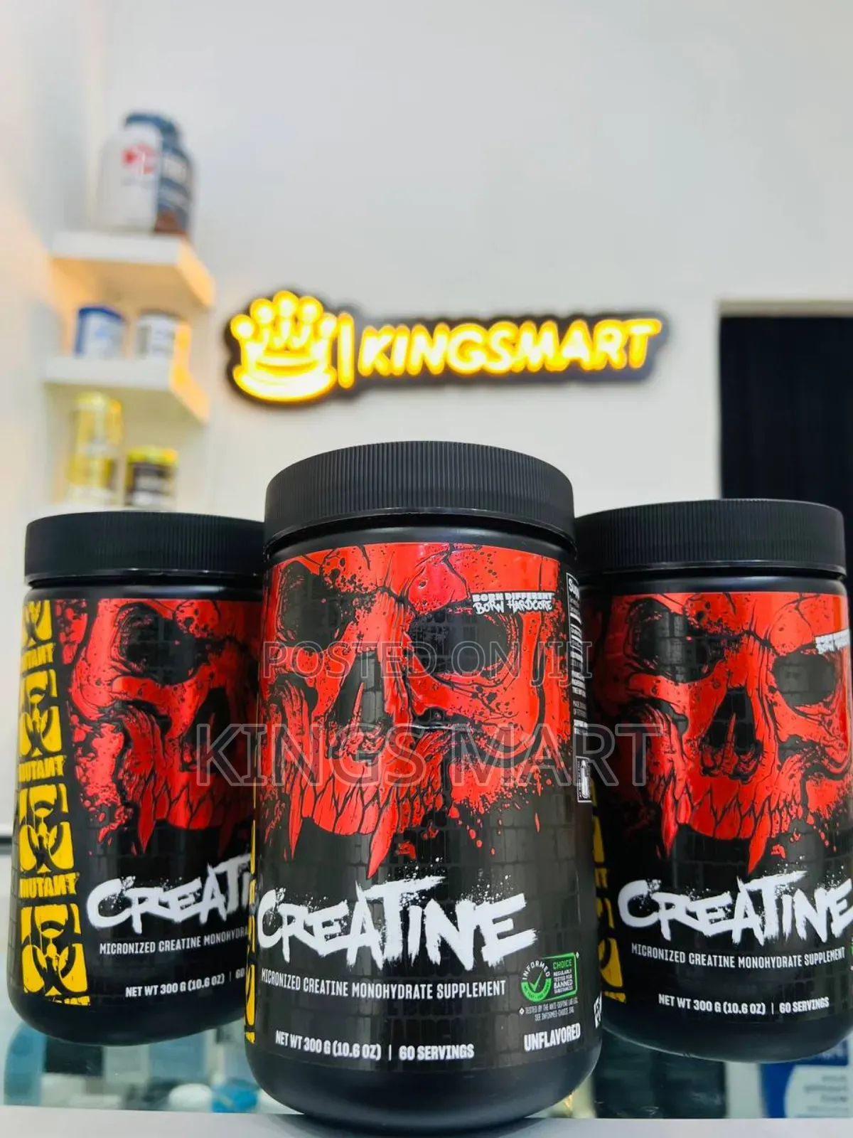 Mutant Micronised Creatine Monohydrate Supplement