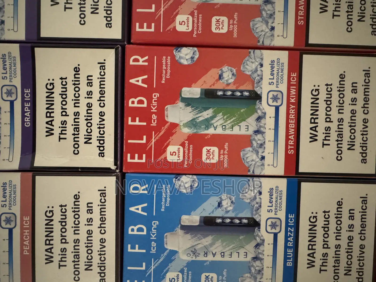 Elfbar 30,000 Puff Vape All Flavors