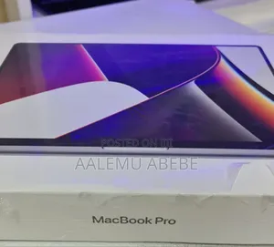 New Laptop Apple MacBook Pro 2021 M1 16GB Apple M1 Pro SSD 512GB