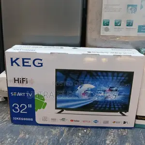 Keg 32 Inch Double Glass Smart Uhd Tv