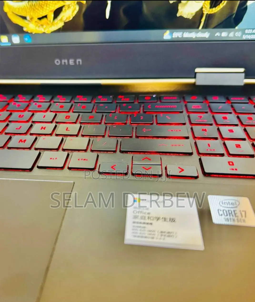 New Laptop HP Omen 15 16GB Intel Core I7 SSD 1T