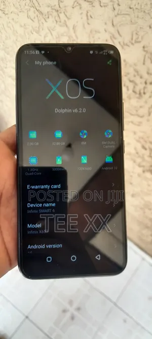 Infinix Smart 6 32 GB Black