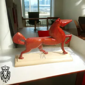 Decor Handcrafted Wooden Horse Sculpture*