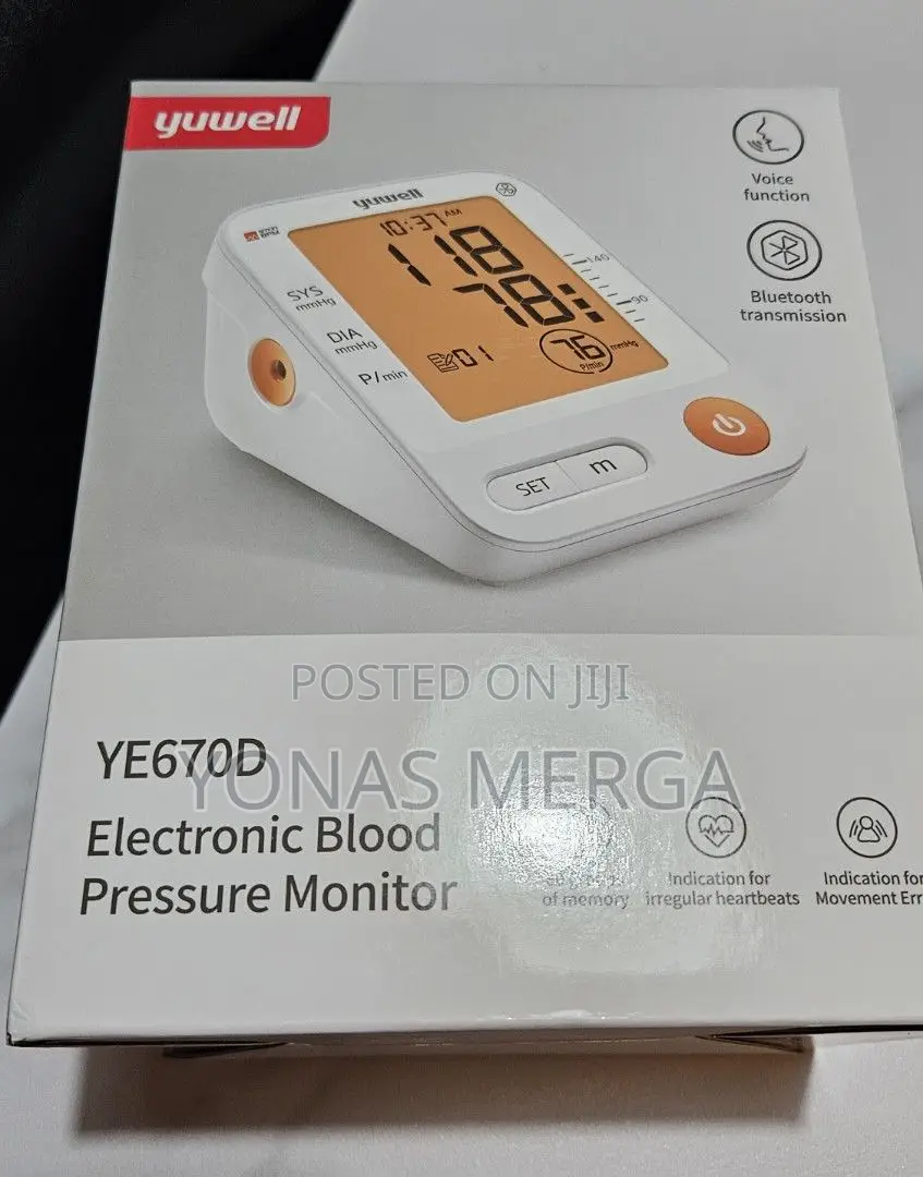 Bp Monitor፱巨product Name: Yuwell Arm Blood Pressure Monitor