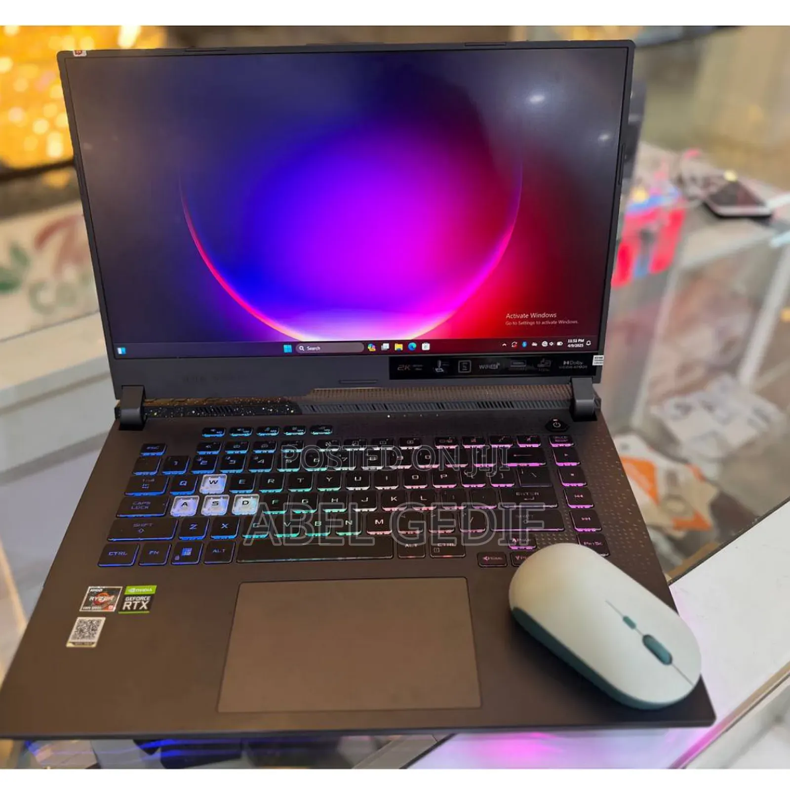 New Laptop Asus 16GB Intel Core I9 SSD 512GB