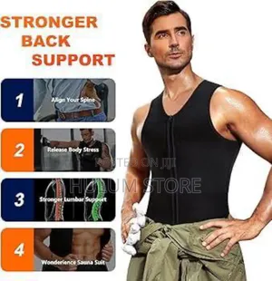 Sauna Effect Zip Vest