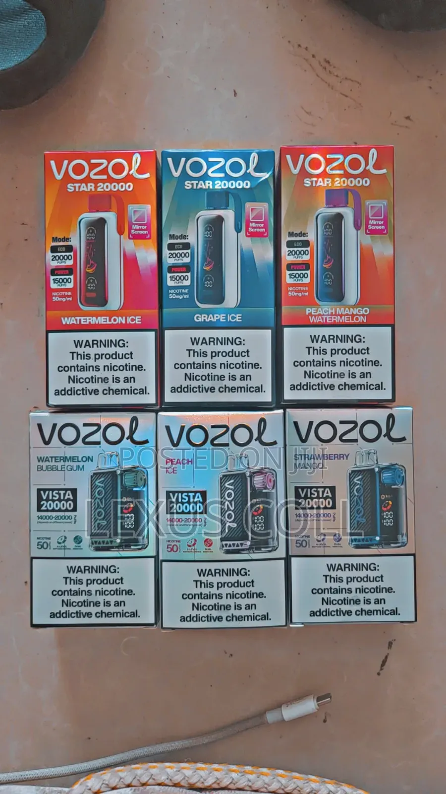 Vapr 20,000 Puff Rechargeable