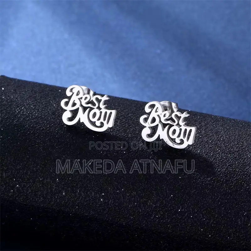 Best Mom Necklace With Earrings