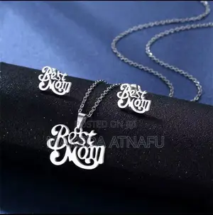 Best Mom Necklace With Earrings