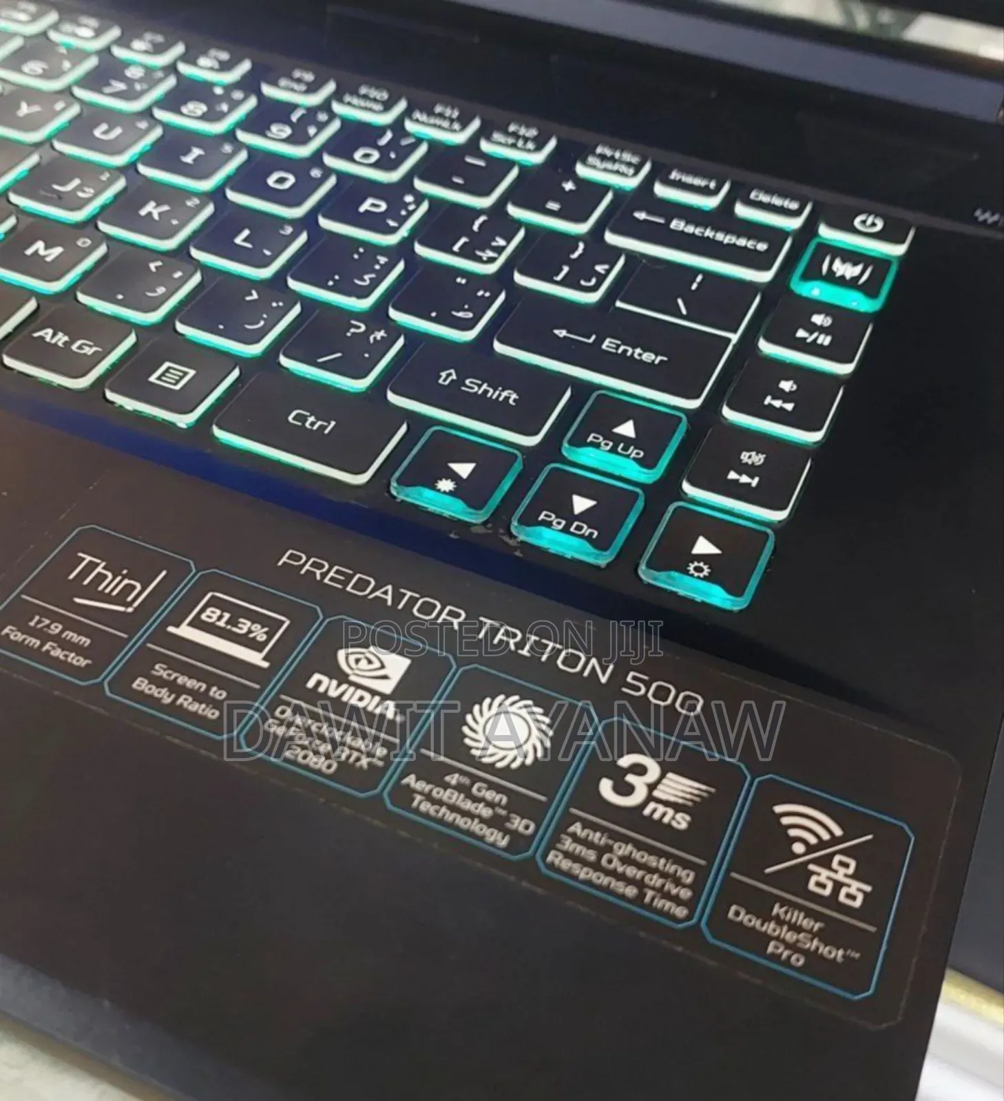 New Laptop Acer Predator Helios 300 16GB Intel Core I7 SSD 1T