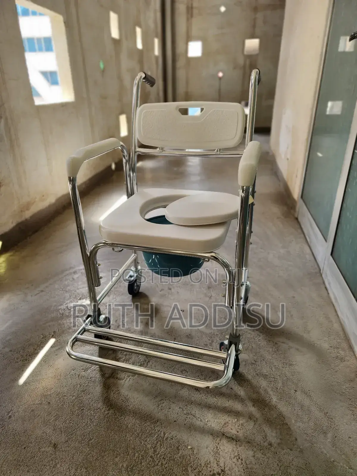 Commode Removable Popo Medical Wheel Chair Toilet Seat