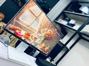 Lg 27 Inchi Frameless Monitor Resolution White Color