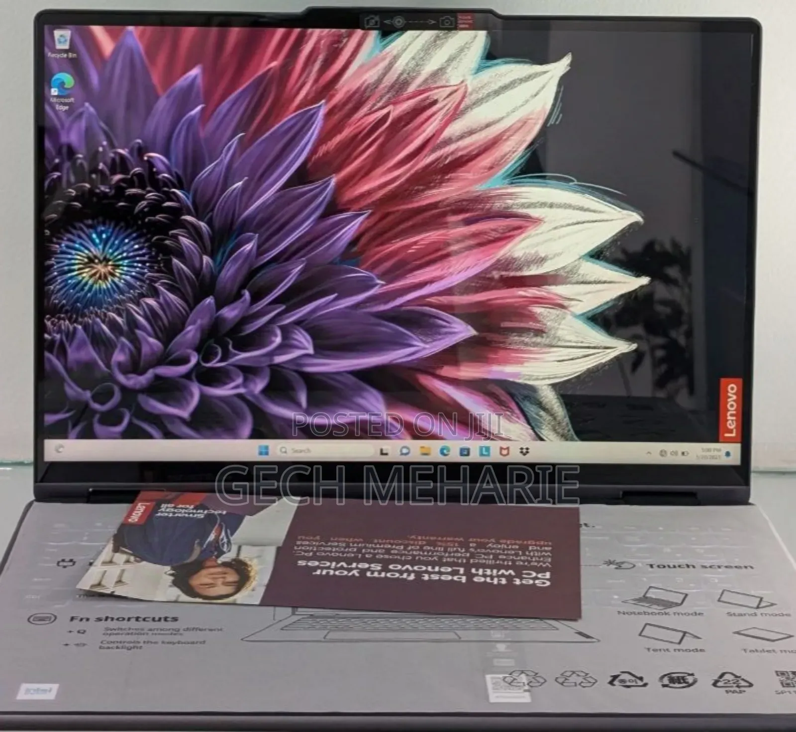 New Laptop Lenovo Yoga 7i 16GB Intel Core Ultra 5 SSD 512GB