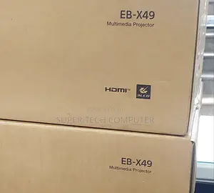 Epson Eb X49 Brand New With Cartoon Projector