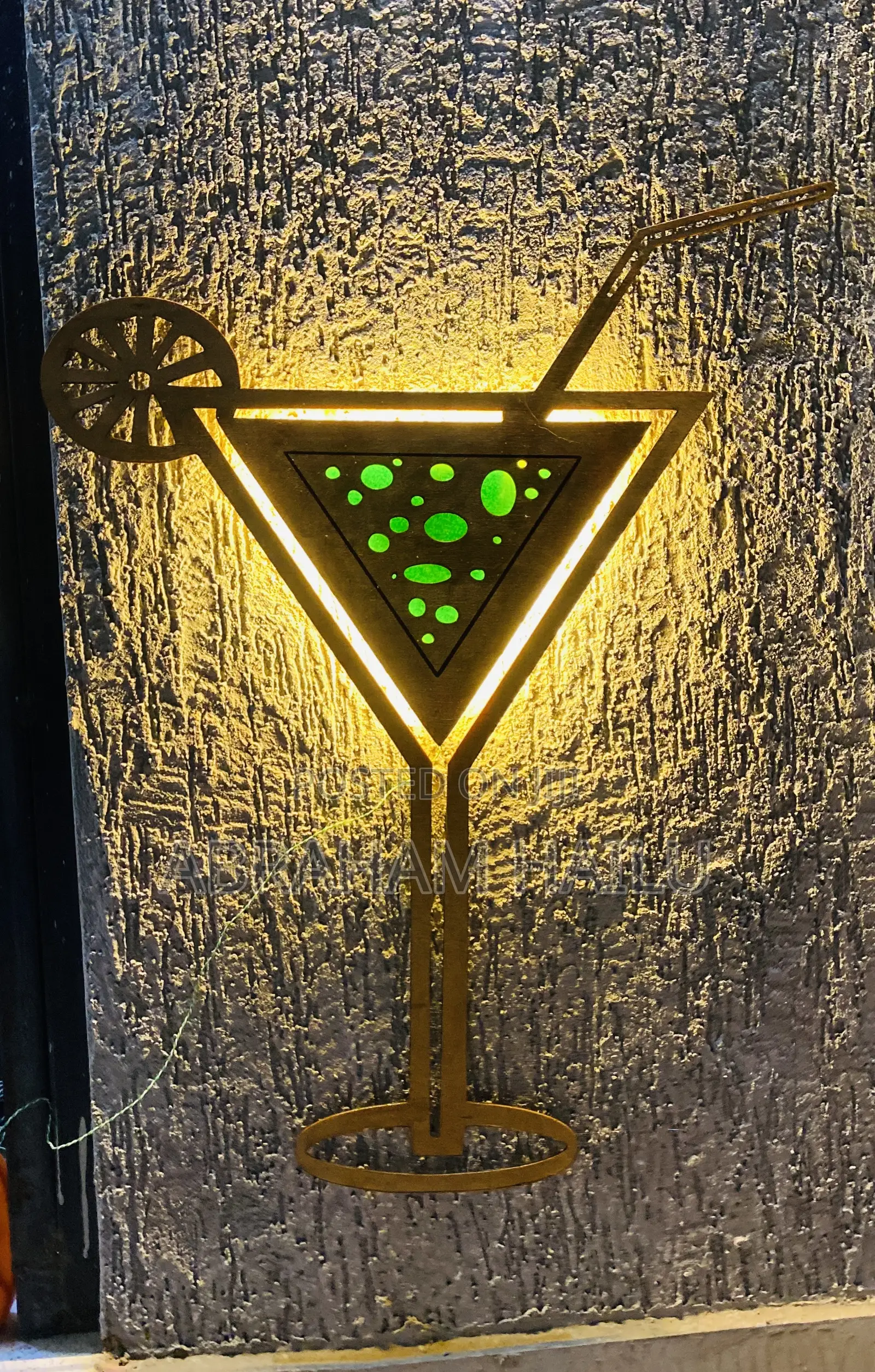 Wood Art Wall Sign