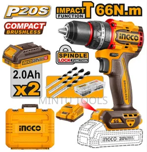 Ingco Brushless Drill 2025 Model 66nm